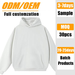 Sudadera con Capucha para Hombre, de Alta Calidad, con Cierre, Estampado Invernal, de Felpa Gruesa de 400G, Corte Holgado, con Logotipo Personalizado, Venta al Por Mayor - Product Image 1