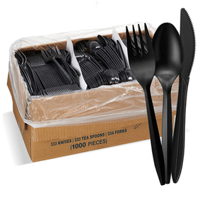 2024 <span class=keywords><strong>2025</strong></span> trung bình trọng lượng dùng một lần PP nhựa dao kéo 2.5 gam Flatware dĩa và thìa thân thiện với môi đồ dùng - Product Image 4