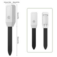 Capteur d'humidité et de température du sol Tuya Zigbee WiFi avec surveillance à distance par application pour plantes d'intérieur, jardin, serre