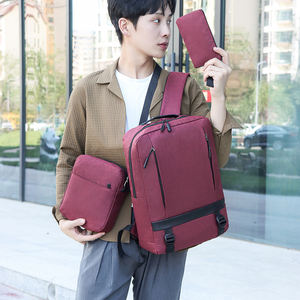 Precio al por mayor Universidad antirrobo Laptop Mochila Bolsa Set con carga USB de gran capacidad para hombre Mochila Casual Bolsa para la escuela - Product Image 3