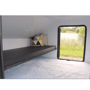 Remorque de camping tout-terrain avec <span class=keywords><strong>suspension</strong></span> indépendante et châssis en acier galvanisé pour les aventures en plein air - Product Image 5