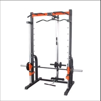 Machine Smith multifonctionnelle Equipement de fitness Lit d'haltérophilie Rack de squat Rameur Machine Smith portique