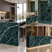 Marbre vert rêve PerfectStone, design naturel luxueux et imperméable, idéal pour les projets de construction intérieure d'hôtels