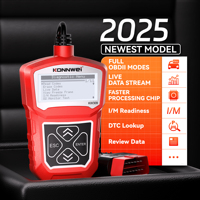Escáner OBD2 KW309, Lector de Códigos Automotrices, Luz de Verificación del Motor para Propietarios de Autos, Datos en Tiempo Real, Herramienta DIY
