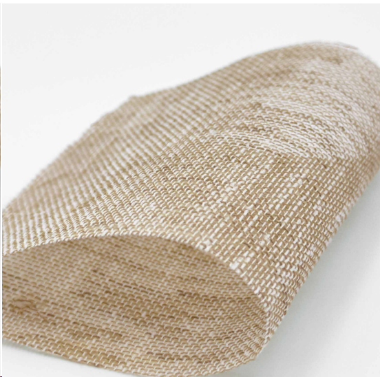 Cream With Khaki Stripes