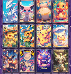Carte à collectionner <span class=keywords><strong>Pokémon</strong></span> Crystal Cultural Data 3.0 <span class=keywords><strong>Pikachu</strong></span> et ses amis avec étuis de protection, jeu de cartes pour enfants - Product Image 6