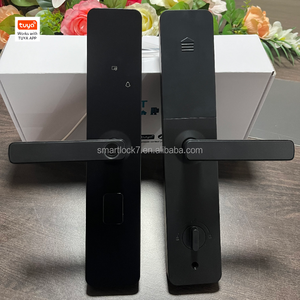 Hợp kim nhôm 6068 điện tử Lỗ mộng tuya nhận dạng vân tay bàn phím kỹ thuật số căn hộ khóa thông minh - Product Image 5