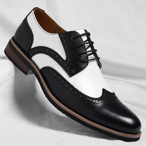 Mocasines de Vestir para Hombre, Parte Superior de PU Transpirable, Cerrados, Antideslizantes, Resistentes, Cómodos, para Oficina, de Goma, para Todas las Temporadas - Product Image 1
