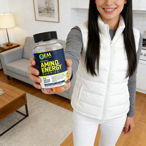 حلوى الطاقة بالأحماض الأمينية - مكمل ما قبل التمرين لاستعادة العضلات وحرق الدهون وفقدان الوزن للبالغين (غير مخصص للحوامل) معزز طبيعي للمناعة - Product Image 3