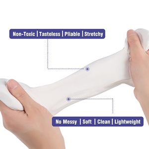 Confezione da 300g di <span class=keywords><strong>argilla</strong></span> espansa secca all'aria di base bianco grigio 3 colori per progetti fai da te - Product Image 3