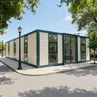 Hébergement écologique pour sites de glamping et stations touristiques en pleine nature, maison conteneur moderne extensible