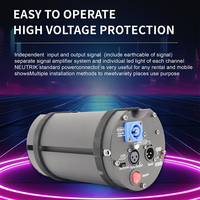 Vente en gros PORTABLE vente directe répartiteur DMX 6 voies Distribution et sortie amplificateur de signal DMX éclairage de scène