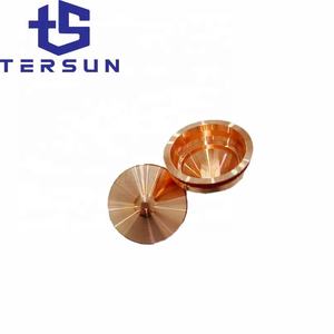 Capuchon de gaz tourbillonnant TS Shield Y4020 11.838.001.1571 pour consommables de torche de découpe plasma Kjellberg, compatible avec <span class=keywords><strong>Bernard</strong></span> - Product Image 1