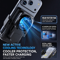 Support de téléphone universel pour voiture A8 15W avec chargeur magnétique sans fil, refroidissement par semi-conducteur TEC, pince automatique et alignement, chargeur intelligent