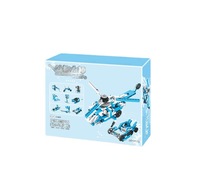 410 pièces 160 en 1 Robot programmation aides pédagogiques électrique assemblage éducatif vapeur enfants à la main bricolage Puzzle jouets