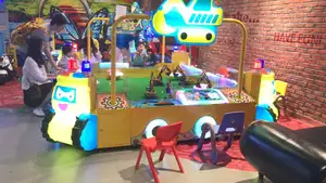 Juego de juegos para niños de marca China, juego de entretenimiento, excavadora para niños, en venta