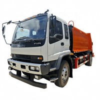 Usine directe ISUZU 12Ton compacteur camion à ordures 15CBM Compression camion à ordures refuser camion de collecte des ordures