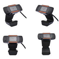 Webcam Full HD 1080P USB Webcam rotative Webcam d'ordinateur avec Microphone pour ordinateur portable