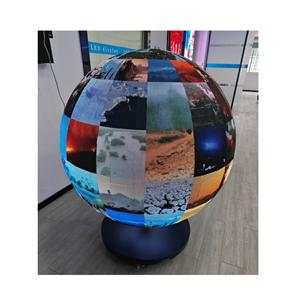 Bola <span class=keywords><strong>de</strong></span> exposición personalizada RGX Pantalla LED Clase <span class=keywords><strong>DE</strong></span> EDUCACIÓN Pantalla <span class=keywords><strong>de</strong></span> esfera Pantalla <span class=keywords><strong>de</strong></span> bola LED Diámetro 1M P2.5MM Uso del <span class=keywords><strong>centro</strong></span> meteorológico - Product Image 1