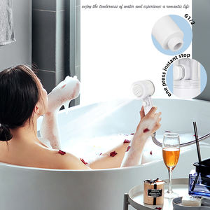 Mini Ducha Portátil con Filtro <span class=keywords><strong>de</strong></span> Cartucho PP, Cabezal <span class=keywords><strong>de</strong></span> Ducha con Función <span class=keywords><strong>de</strong></span> Encendido/Apagado, Elimina Bacterias e Impurezas - Product Image 6