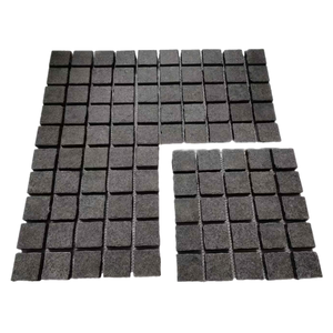 Samistone bán buôn g684 màu xám đá Granite tự nhiên gạch hiện đại thân thiện với môi Cobble đá đường lái xe pavers cho công viên sử dụng ngoài trời - Product Image 3