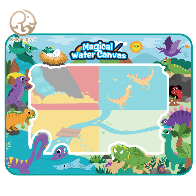 80*60CM Water Drawing Mat(Dinosaur Style)
