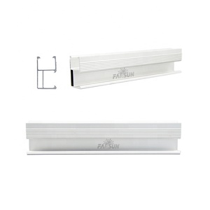 รางยึดแผงโซลาร์เซลล์อลูมิเนียมแบบอะโนไดซ์สำหรับหลังคา FarSun - Product Image 1