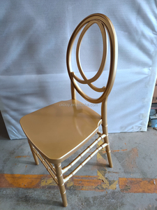 <span class=keywords><strong>Silla</strong></span> Phoenix de Lujo con Acabado Dorado, Apilable, Moderna, para Alquiler en Eventos, Bodas, Banquetes, Catering al Aire Libre - Product Image 2