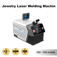 Machine de soudage laser de bureau 150W pour bijoux, soudeuse micro-laser 1064nm pour la réparation de bijoux, lunettes, prothèses dentaires et montres