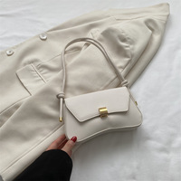 Sac fourre-tout rétro élégant en cuir PU pour femme, nouvelle collection 2025, à porter à l'épaule ou en bandoulière, petit format, idéal pour les jeunes filles - Grande Vente