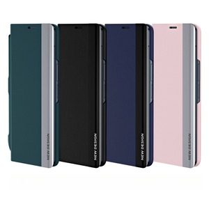 Fundas con Soporte para <span class=keywords><strong>Samsung</strong></span> <span class=keywords><strong>Galaxy</strong></span> Z Fold, Acabado Electrochapado, Tacto Suave, con Clip para <span class=keywords><strong>S</strong></span> Pen - Product Image 3