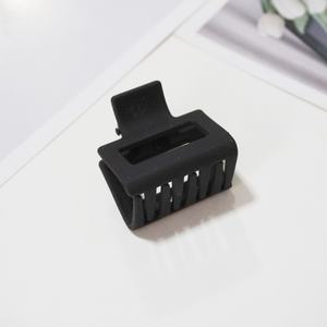 Tamaño mediano 4Cm5Cm Marrón Frosted Hair Claw Square Cross-Border Clip-On High Ponytail Accesorios para el cabello Pintura de <span class=keywords><strong>goma</strong></span> Tiburón - Product Image 6