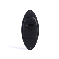 Télécommande de remplacement en plastique ABS infrarouge la moins chère, nouvelle, noire et blanche, 7 boutons, 433 MHz, code clonable