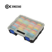 Ensemble de bobines de pêche en EVA multicolores avec logo personnalisé, étui de rangement portable pour matériel de pêche avec poignée renforcée