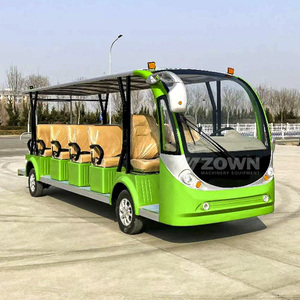 Autobús Eléctrico Descapotable Impermeable, Vehículo Turístico Anticorrosión para Zonas Escénicas Costeras - Product Image 4