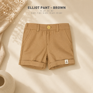 Los pantalones Elliot Brown ofrecen un movimiento cómodo, un diseño elegante y una versatilidad de uso para niños activos que disfrutan de cada día con facilidad. - Product Image 4
