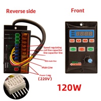 Contrôleur de vitesse de moteur AC US-52 6W-400W, marche avant/arrière, 220V pour moteur à engrenages AC, réglable, haute qualité, protection IP