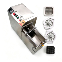 Aardappelchips snijmachine, aardappelvormige snijmachine, friet snijmachine, aardappelchips stokjes snijmachine