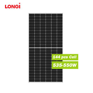 太陽電池パネル光沢OEM最新550W 600W 700W 1000W単結晶 - Product Image 2