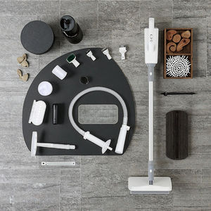 Vadrouille à <span class=keywords><strong>vapeur</strong></span> avec <span class=keywords><strong>nettoyeur</strong></span> à <span class=keywords><strong>vapeur</strong></span> portable détachable pour le nettoyage des sols, <span class=keywords><strong>vapeur</strong></span> puissante pour le bois dur, les carreaux, le coulis, les fenêtres, la cuisine - Product Image 1