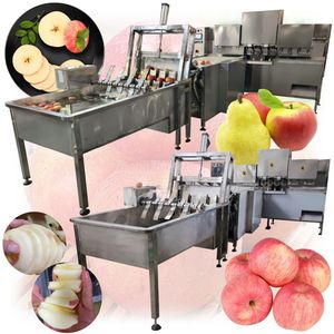 Macchina Industriale per Rimozione del Torsolo e Taglio delle <span class=keywords><strong>Mele</strong></span>, Macchina Elettrica per Snocciolatura e Pelatura delle <span class=keywords><strong>Mele</strong></span>, Macchina per Lavaggio di Frutta e Arance - Product Image 1