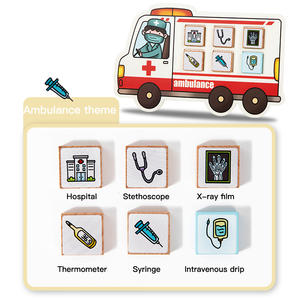 Rompecabezas de Madera Educativo para Niños, con Escenas de la Vida, para Mejorar la Coordinación Ojo-Mano y el Desarrollo Cerebral - Product Image 4