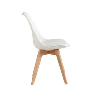 Heißer Verkauf billiger Möbel Restaurant Design Kunststoff Holz stuhl mit pp Kissen zeitgenössische Esszimmers tühle