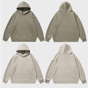 Conjunto de Sudadera con Capucha Extra Grande de Lujo para Hombre, Sudadera con Capucha Personalizada de Invierno, Gruesa, Estilo Urbano, Estampada y Bordada - Product Image 3