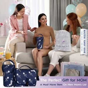 Échantillon gratuit Tapis à langer multifonctionnel imperméable de haute qualité, personnalisé, portable pour bébé - Product Image 6