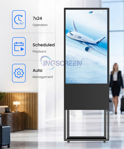 Pantalla Publicitaria Digital Comercial INGSCREEN, Ultra Delgada, FHD, de Pie, para Interiores, Funcionamiento 24/7, para <span class=keywords><strong>Tiendas</strong></span> Minoristas - Product Image 3