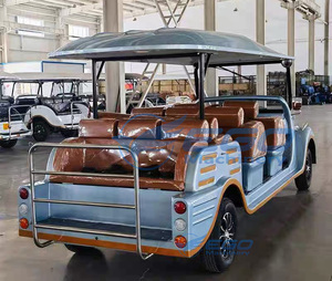 Carro de Turismo Clásico de Alta Calidad, Buggy Antiguo de Alta Gama Personalizado, Carro Eléctrico Vintage de 11 Asientos para Turismo - Product Image 5