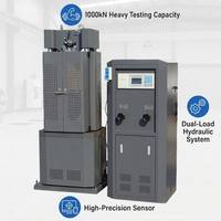 WE-1000B 1000kN Universal Testing Machine | CE Certified Hydraulic Tensile & Compression Tester for Metal & Construction