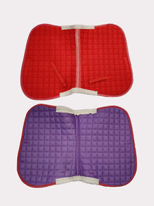 <span class=keywords><strong>Tapis</strong></span> de selle en cuir complet-Style classique respirant confortable et antidérapant pour l'équitation - Product Image 4