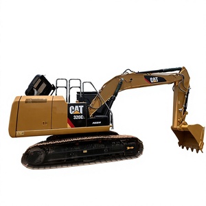 Excavadora CAT 320EL con cazo de excavación, motor C6.6 original y bomba hidráulica para construcción, minería y obras viales. - Product Image 1